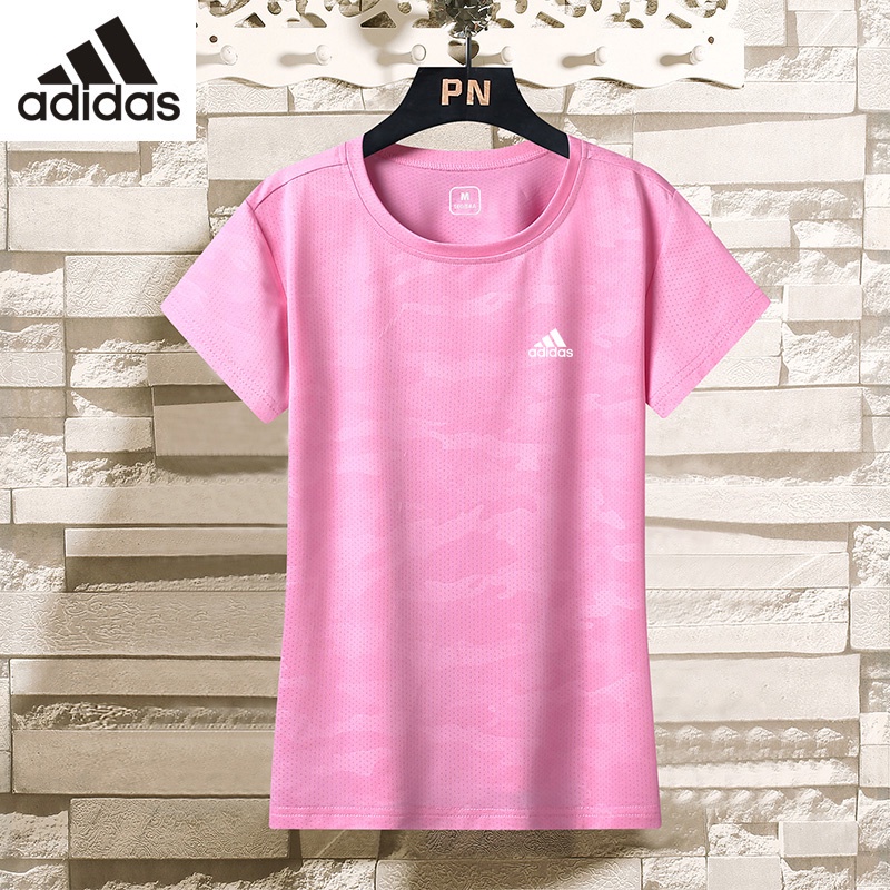 （M-4XL） Plus Size T-Shirts Women Quick Dry T-shirt Fashion Camouflage Short Sleeved T-shirt Wear Resistant Sports Fitness Clothes