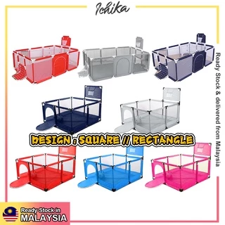 Playpen Baby Baby Kids Safety Playpen Fence Kids Play Yard Indoor Stainless  Steel Play House Playground Children 儿童游戏围栏