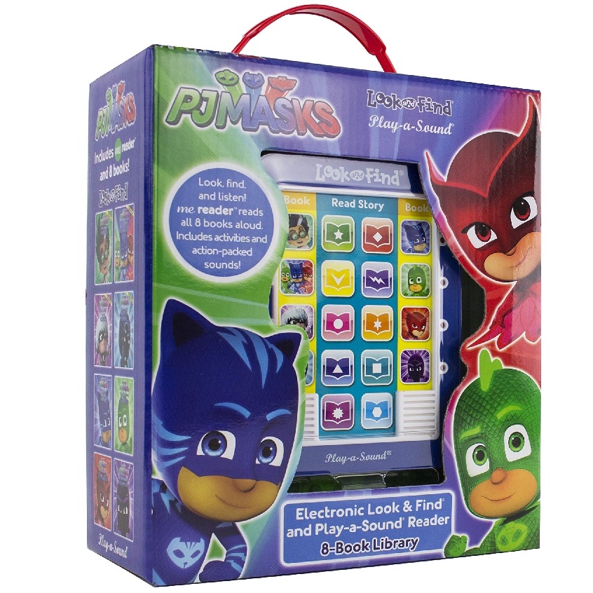 Nickelodeon PJ Masks Hardcover Sound Book Me Reader Electronic and 8