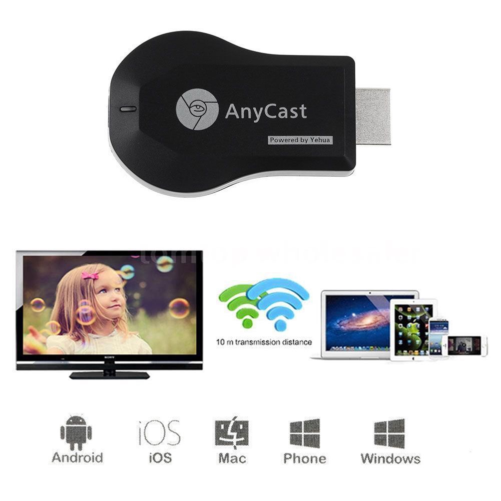 Netflix  Mirroring Airplay Anycast Wireless TV Dongle for  Android/Ios/Mac - China TV Dongle, WiFi TV Dongle