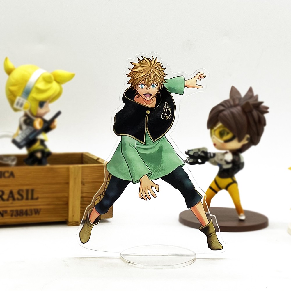 Black Clover Luck Voltia acrylic stand figure toy desk decoration | Shopee  Singapore