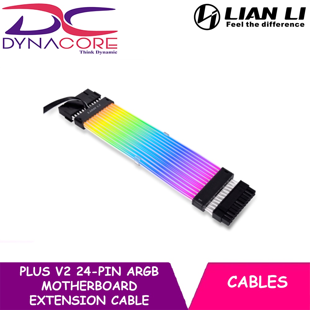 DYNACORE - Lian Li Strimer Plus V2 24-Pin / 3X8-PIN / 8-PIN ARGB ...