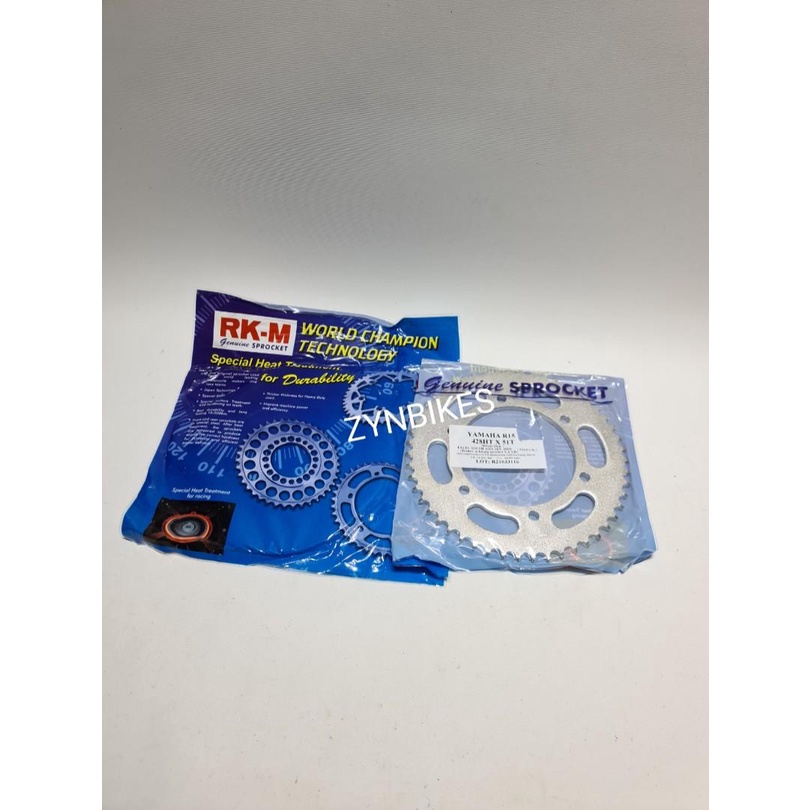 RKM REAR SPROCKET 428 YAMAHA R15 V3 MT15 XSR 155 | Shopee Singapore