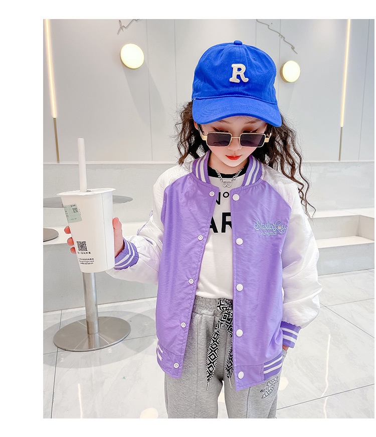 Girls hot sale baseball jacket