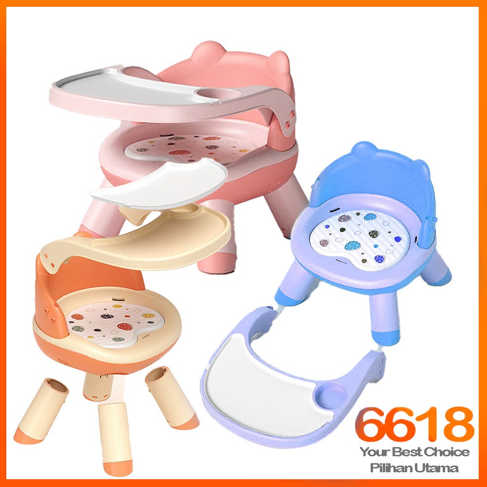 Children's Dining Chair Baby Dining Chair with Sound Effects Silent ...