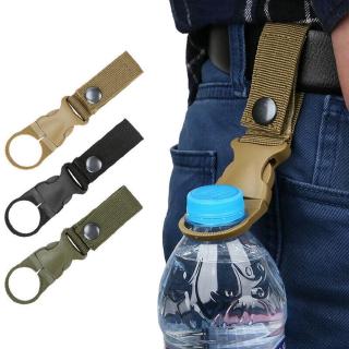 1pc Solid Color Water Bottle Carrier, Braided Handle Strap With Safety Ring  And Hook Loop, Fits And Other Bottles 12-64 Ounces