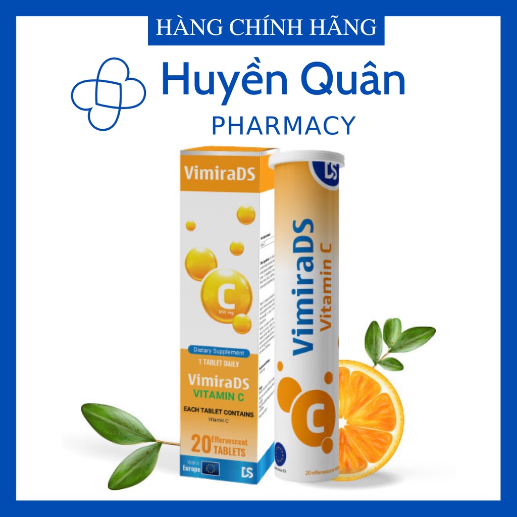 OXY Vimirads Vitamin C Effervescent Tablet 850mg Antioxidant