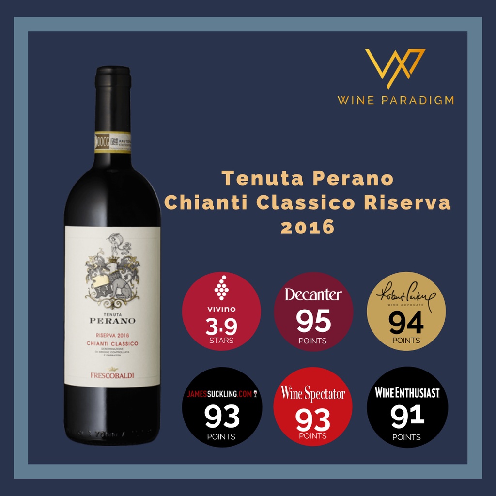 Tenuta Perano Chianti Classico Riserva 2016 Italy Red Wine (750ml ...