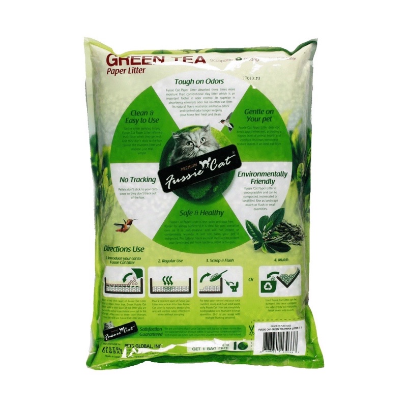 Fussie Cat Paper litter Bundle of 3 7 Shopee Singapore