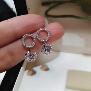 Trendy Exquisite Square Geometry Dangle Earrings for Women High Quality  Temperament Jewelry Bling AAA Zircon S925 Needle Gift - AliExpress