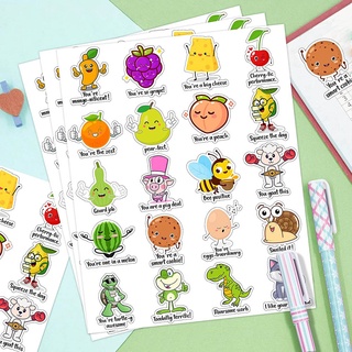 Motivational Words Stickers for Kids and Children| 50 Pcs Inspirational Words Waterproof Vinyl Stickers for Kindergarten Students and Pupils