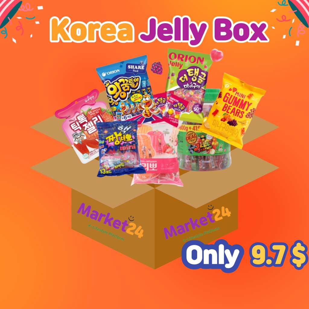 [Korean Jelly Box] Korean Snack BOX / kids snack box | Shopee Singapore