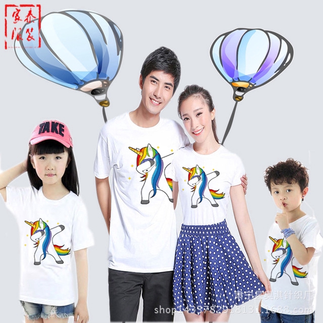 unicorn family t shirt