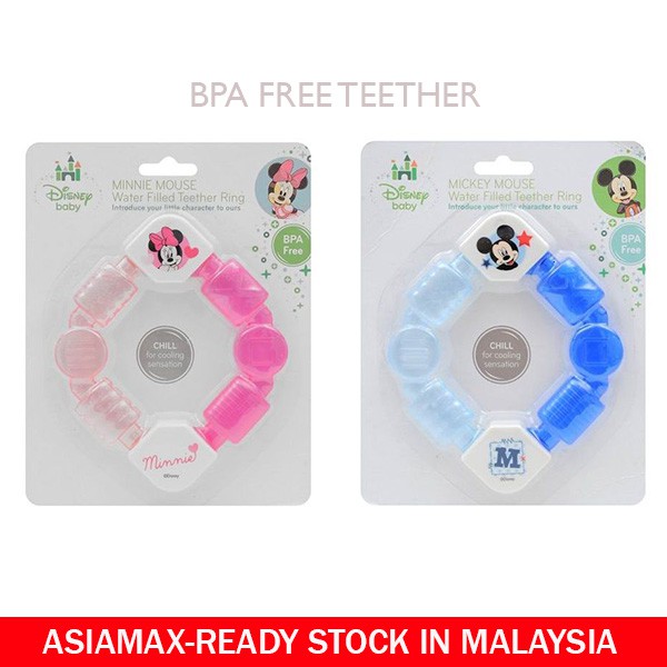 Minnie Mouse Water Filled Teether Anakku Disney Baby Mickey Minnie