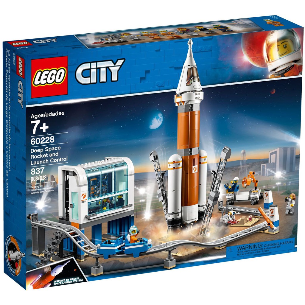 Lego city space port deep space rocket and launch control deals