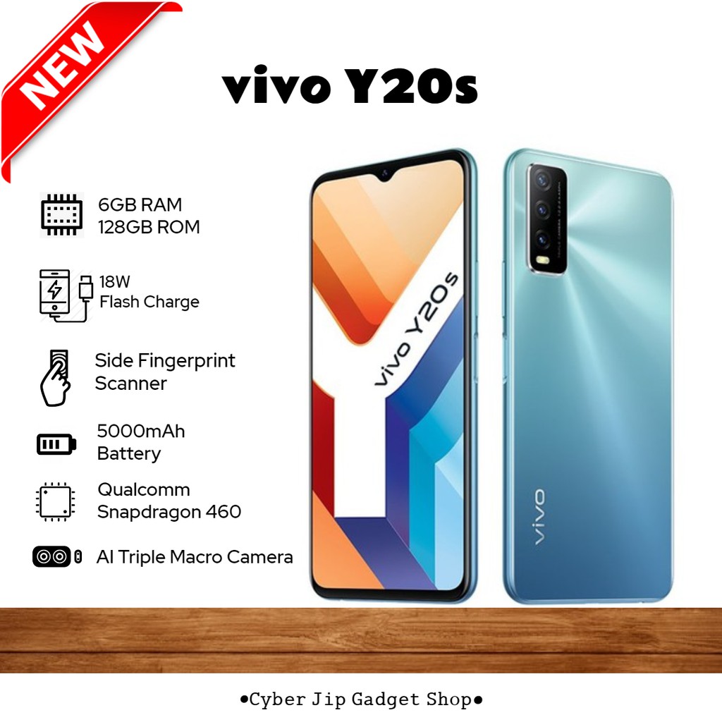 Vivo Y20s 6GB RAM 128GB ROM Brand New Original Shopee Singapore
