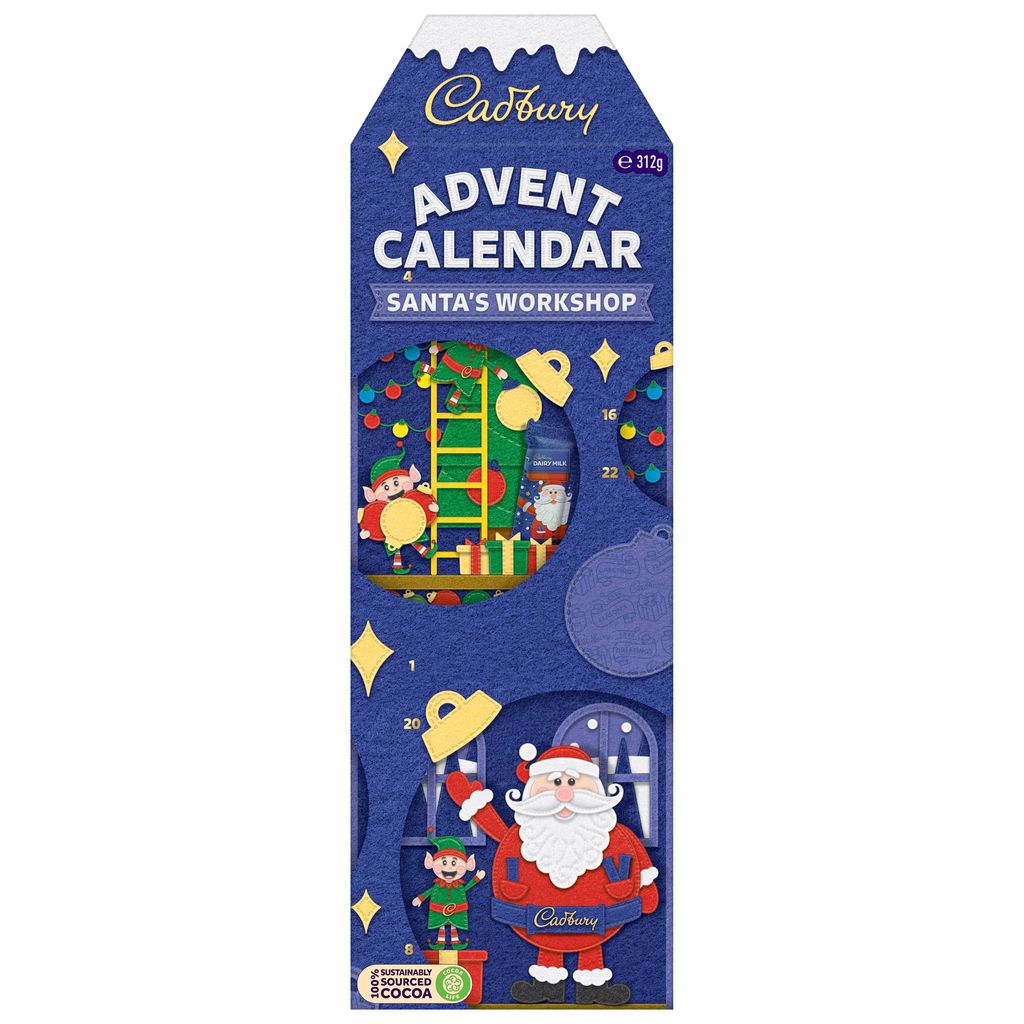 Cadbury Xmas Advent 312g Shopee Singapore