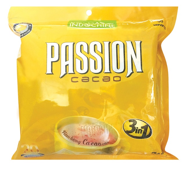 Passion 3 In 1 Cocoa Indochine Instant Cocoa Powder (30 Packs x 16g ...