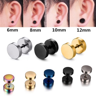 New Popular 1 piece Stainless Steel Painless Ear Clip Earrings For