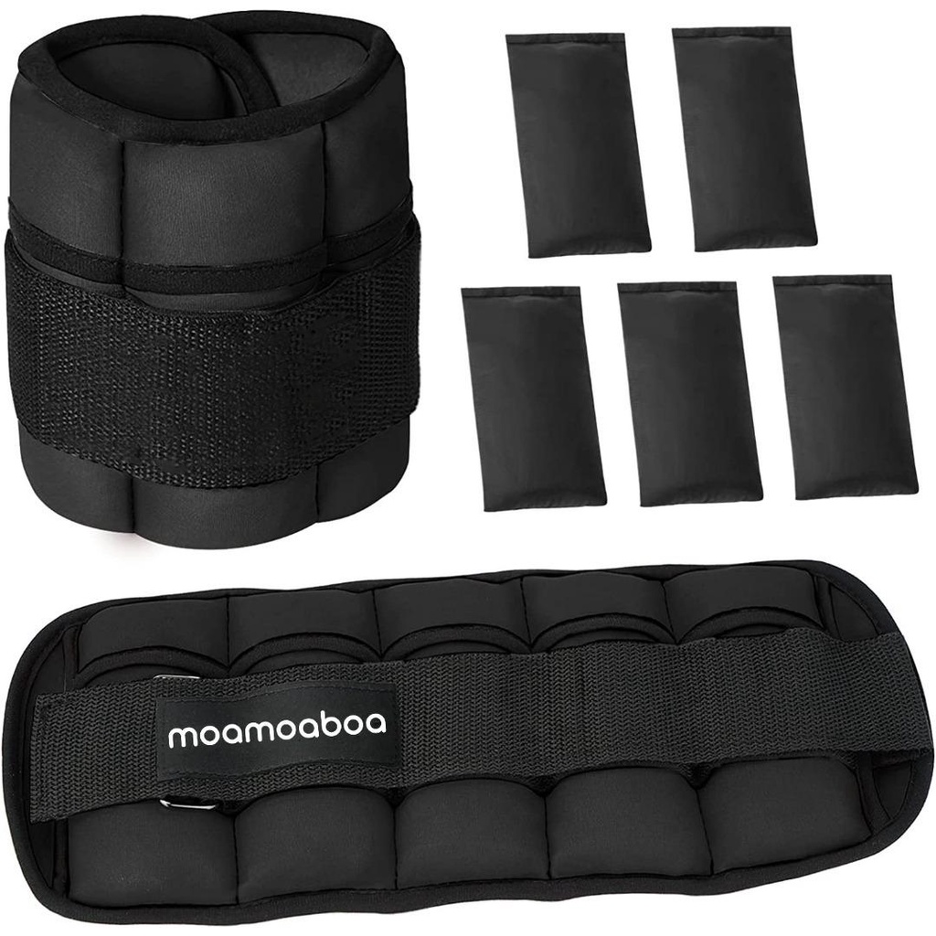 Adjustable Ankle Weights for Women and Men, 0.5 2.5kg Modularized Leg