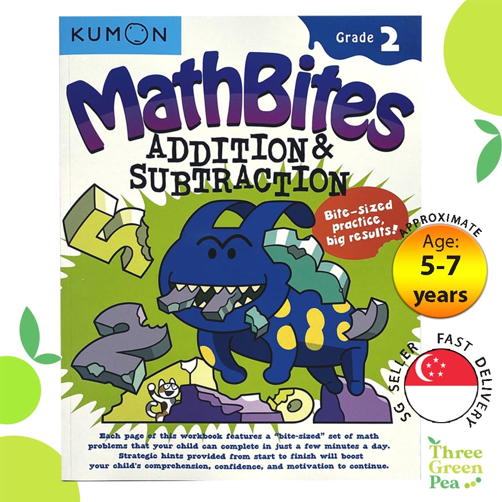 [Original] Kumon Math Skills Workbook - MathBites - Grade 2 Addition ...