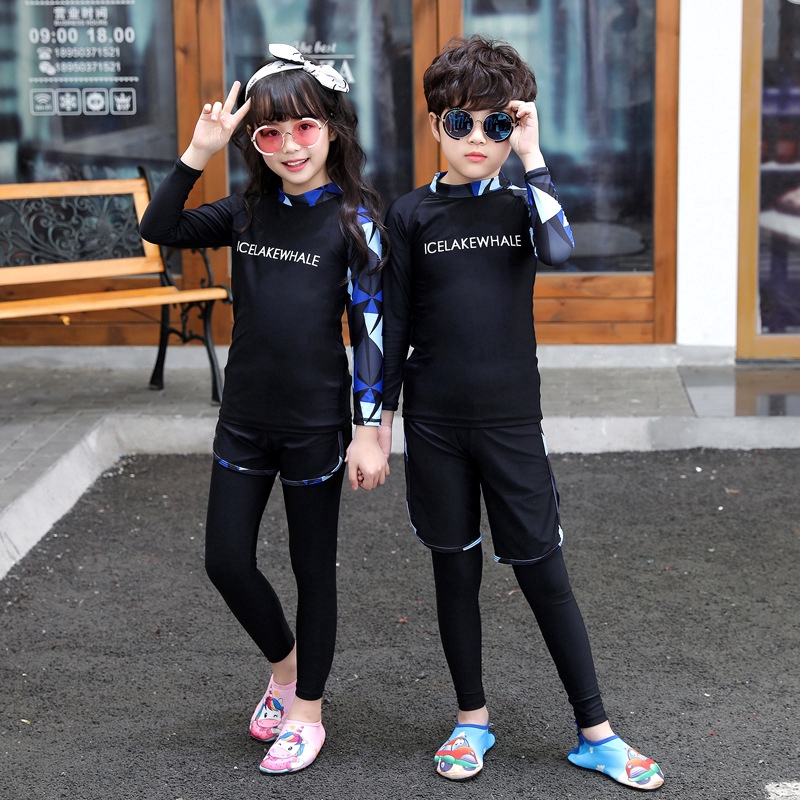 Thermal Swimwear for kids, Cold water swimwear