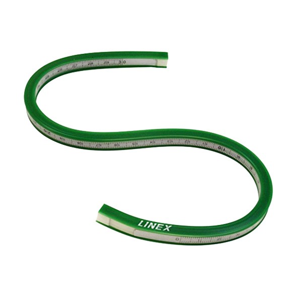 Linex Flexible Curve FCG30 - 30 cm (Flexible Ruler) | Shopee Singapore