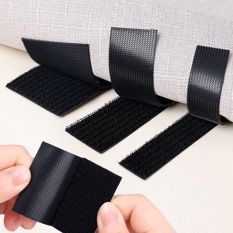 5/10/20/40/50PCS Durable and Soft Nylon Strap Reusable Velcro