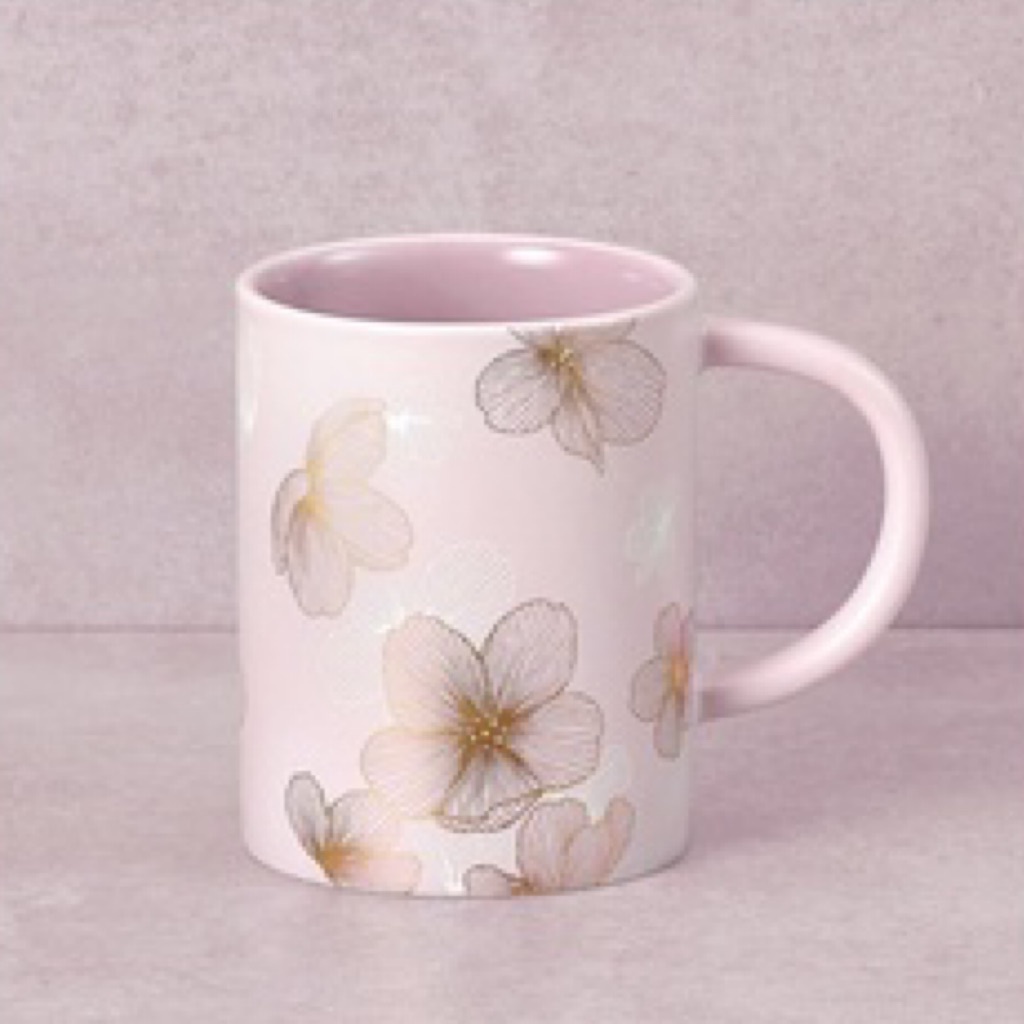 Starbucks cherry blossom Sakura pink mug | Shopee Singapore