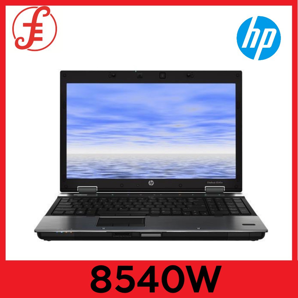 Refurbished Hp Laptop Elitebook 8540w I7 1st Gen 740qm 173 Ghz 8gb Memory 256gb Ssd 156 4798