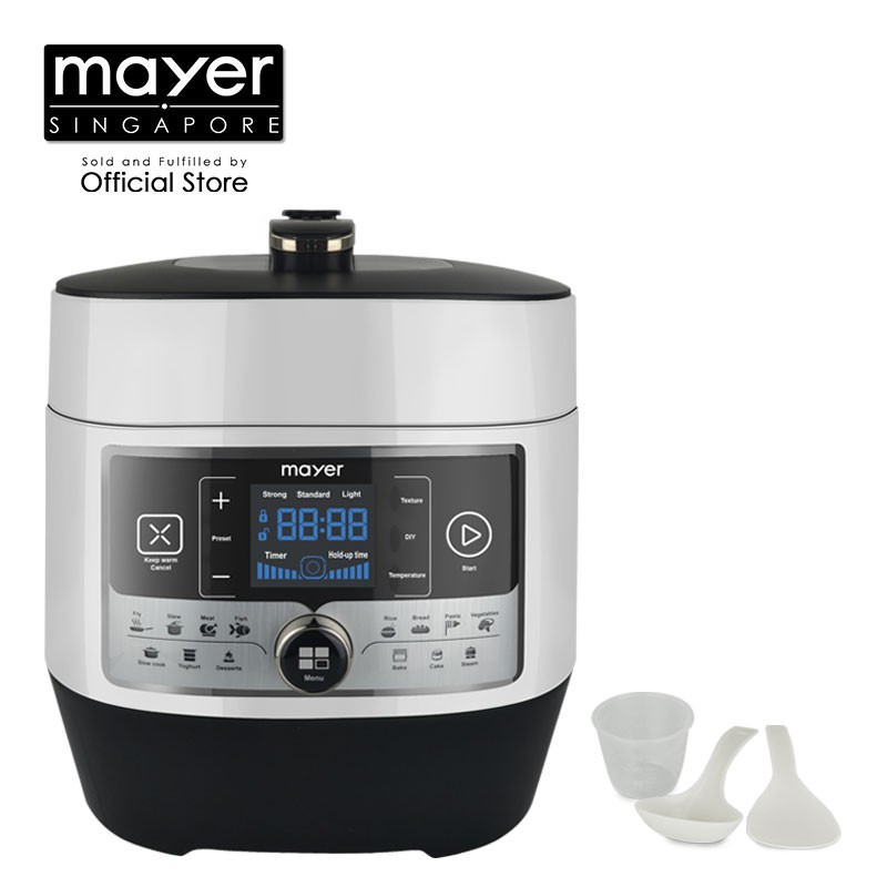 Mayer 6L Multi Functional Pressure Cooker MMPC6062A Shopee Singapore