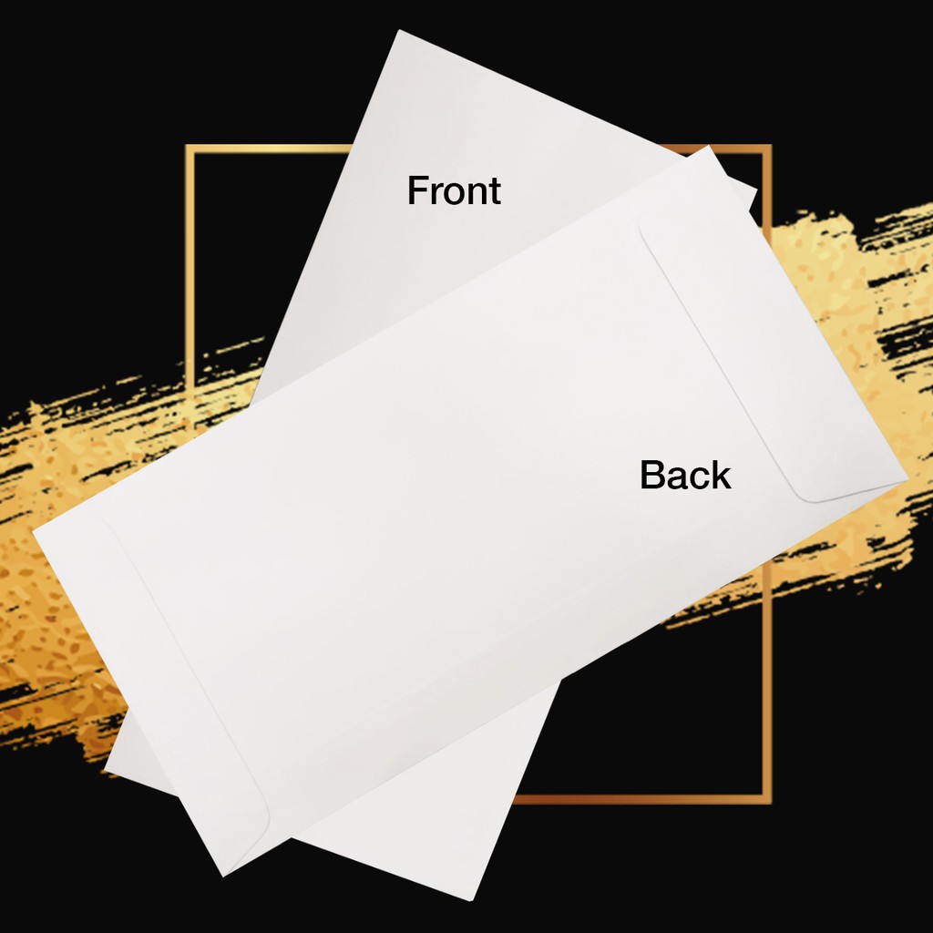 VALUE BUY! DL Size (110mm x 220mm) Envelopes Shopee Singapore