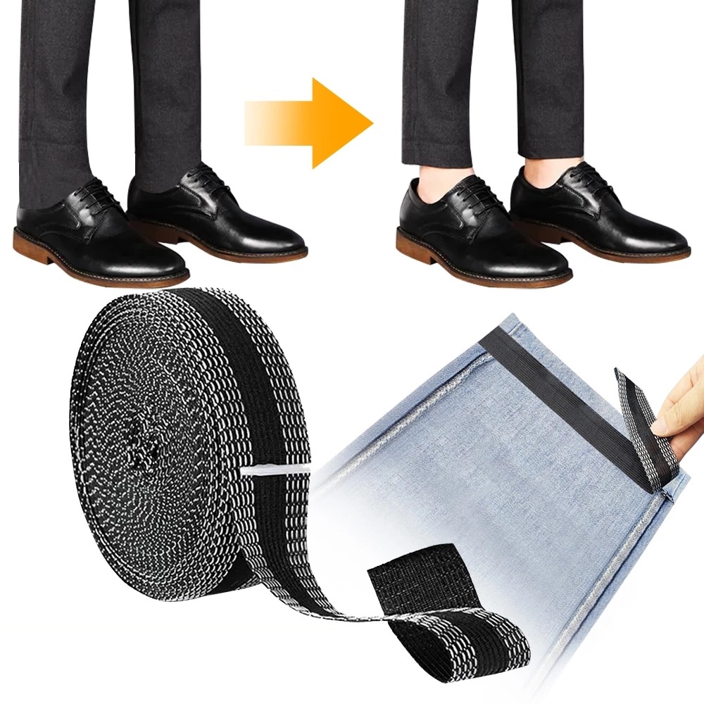 SelfAdhesive Pants Edge Paste /Quickly Modify Pants Mouth Length Paste / Iron on Pants Edge