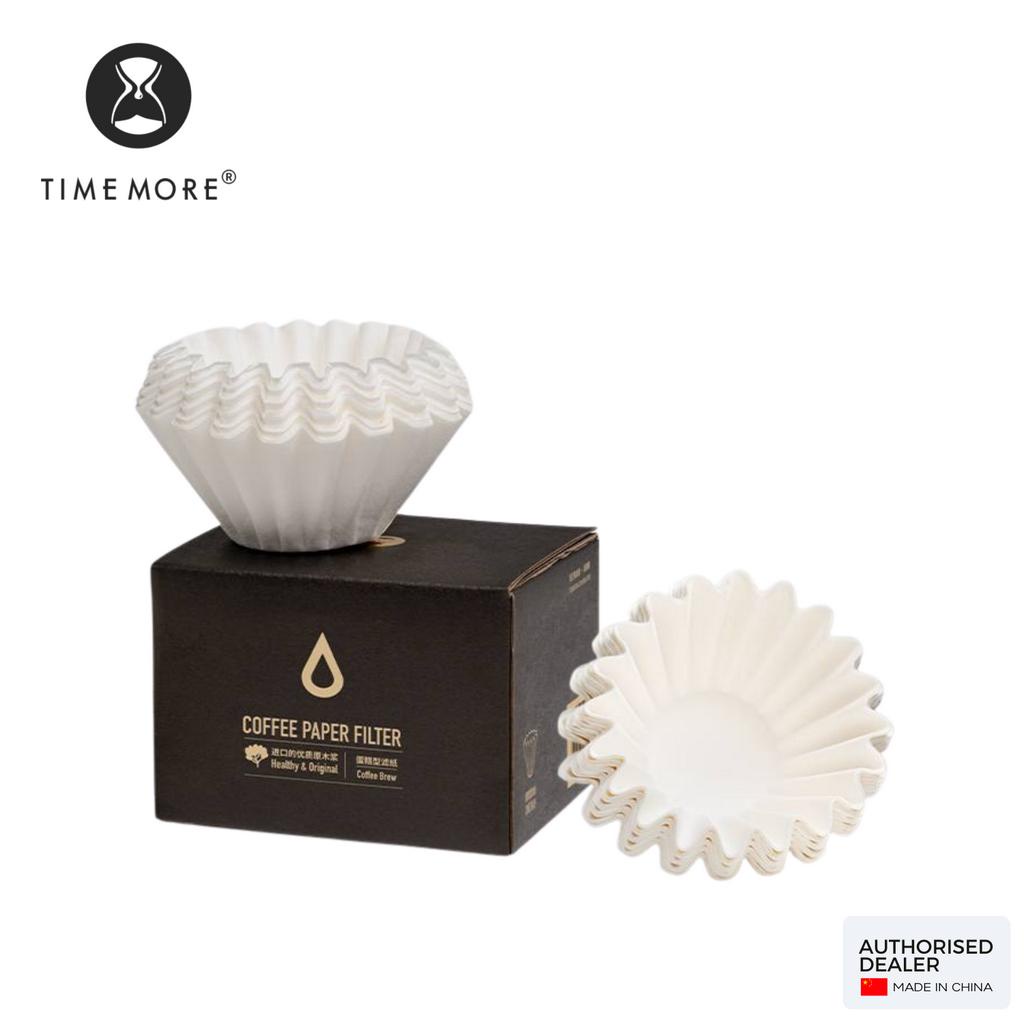 Timemore Flat Bed Specialty Filter Paper 50pcs (Kalita Wave Alternative