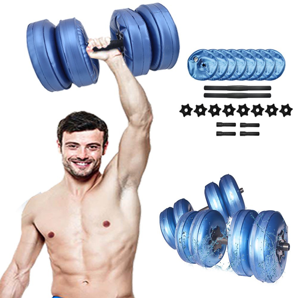 Water Dumbbells Adjustable 135 KGS Protect the Floor Heavy Weight