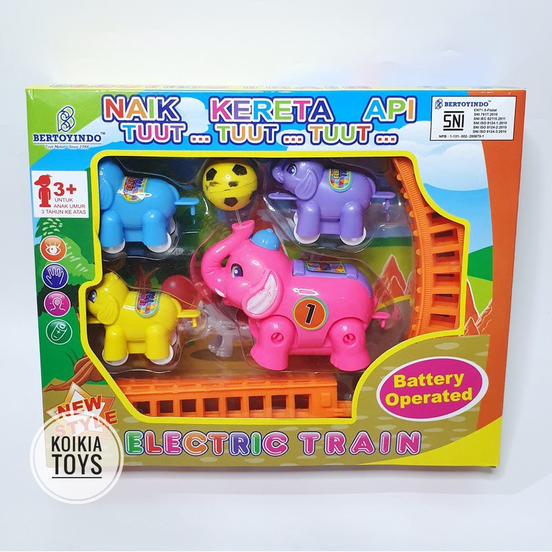 Elephant toy sales train