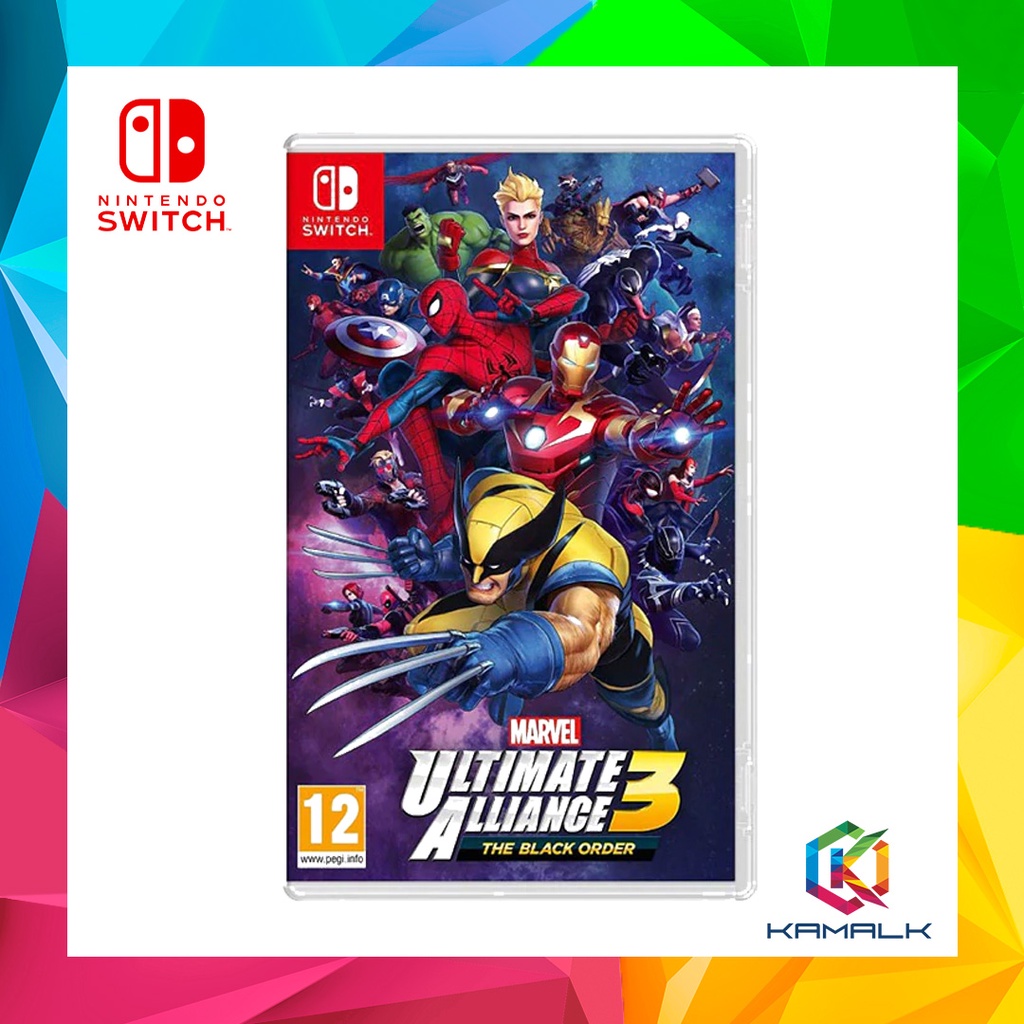 Nintendo Switch - MARVEL ULTIMATE ALLIANCE 3　「中古」 MARVEL ULTIMATE ALLIANCE 3： The Black Order Switch 中古