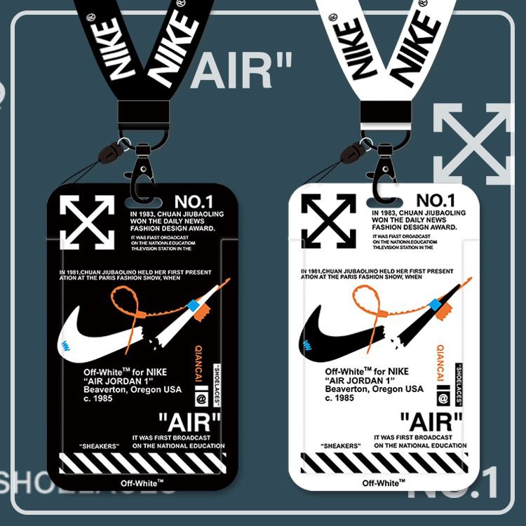 Nike Lanyard Card Holder Starbucks Lanyard Neck Strap Card Holder ID Key  Chain Touch 'n Go