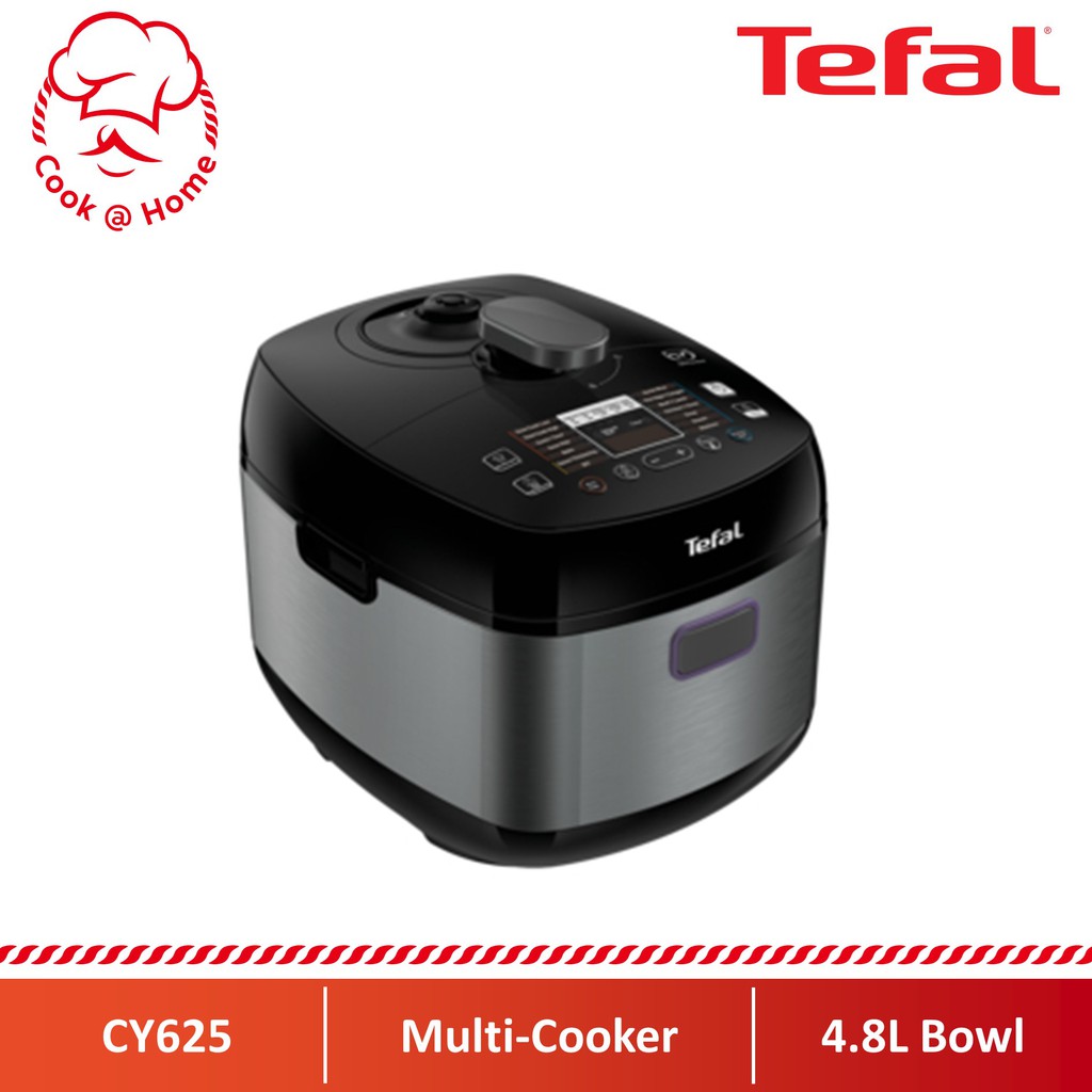 Tefal home chef best sale smart pro cooker cy625d