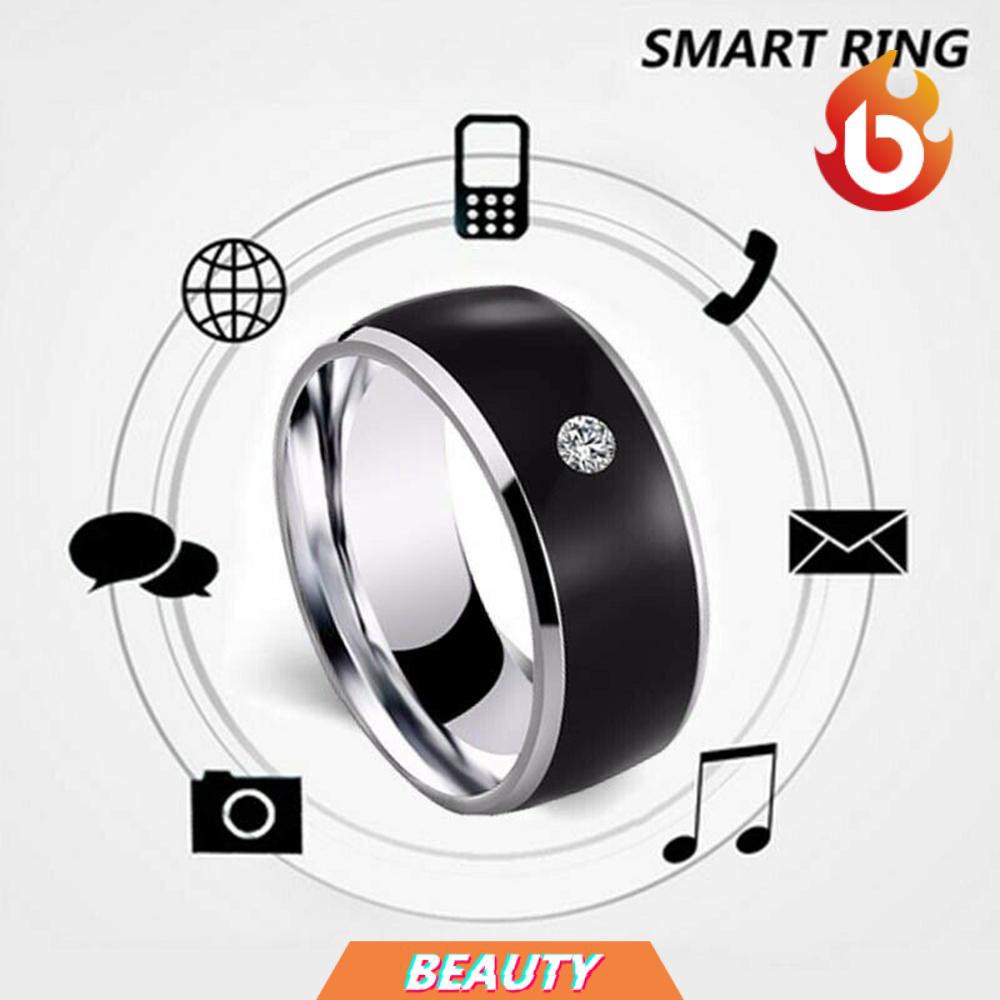 OMEN1 NEW Wearable Connect Multifunctional Intelligent NFC Finger Ring Waterproof Android Phone Equipment Technology Fashion Smart/Multicolor
