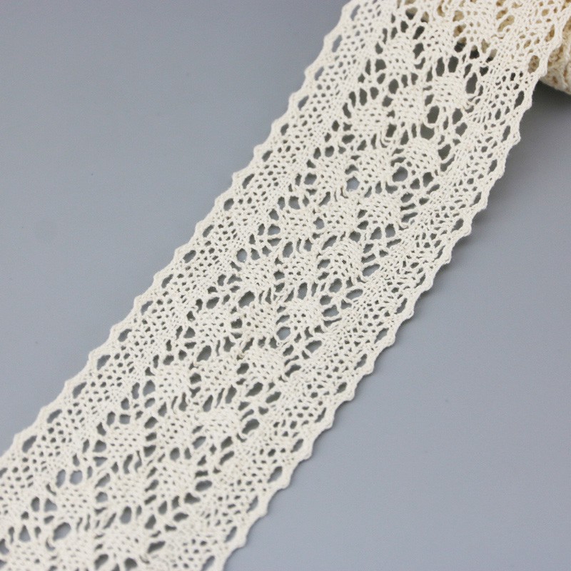 (5 Meters/lot) 50mm Silk Net Lace Fabric Ribbons Trim DIY Sewing ...