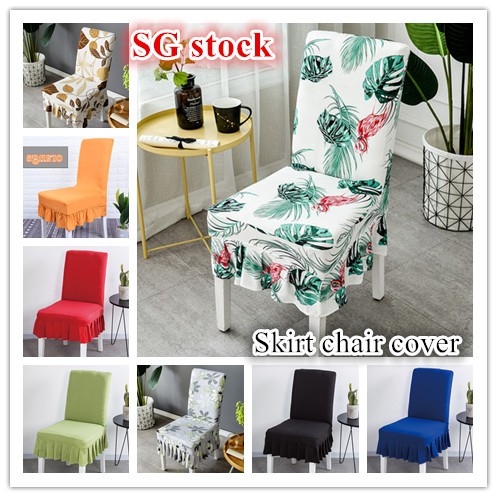 SG Dining chair cover Dining Chair Cover Elastic Chair Cover Seat