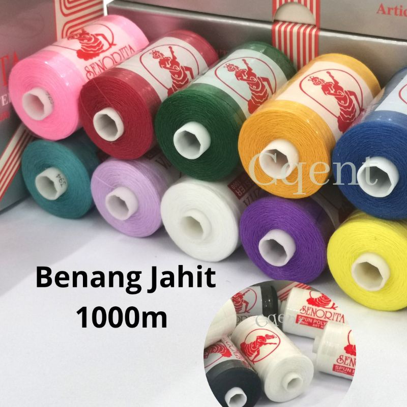 SENORITA SEWING THREAD (1000M) THREAD 1000m 线 | Shopee Singapore