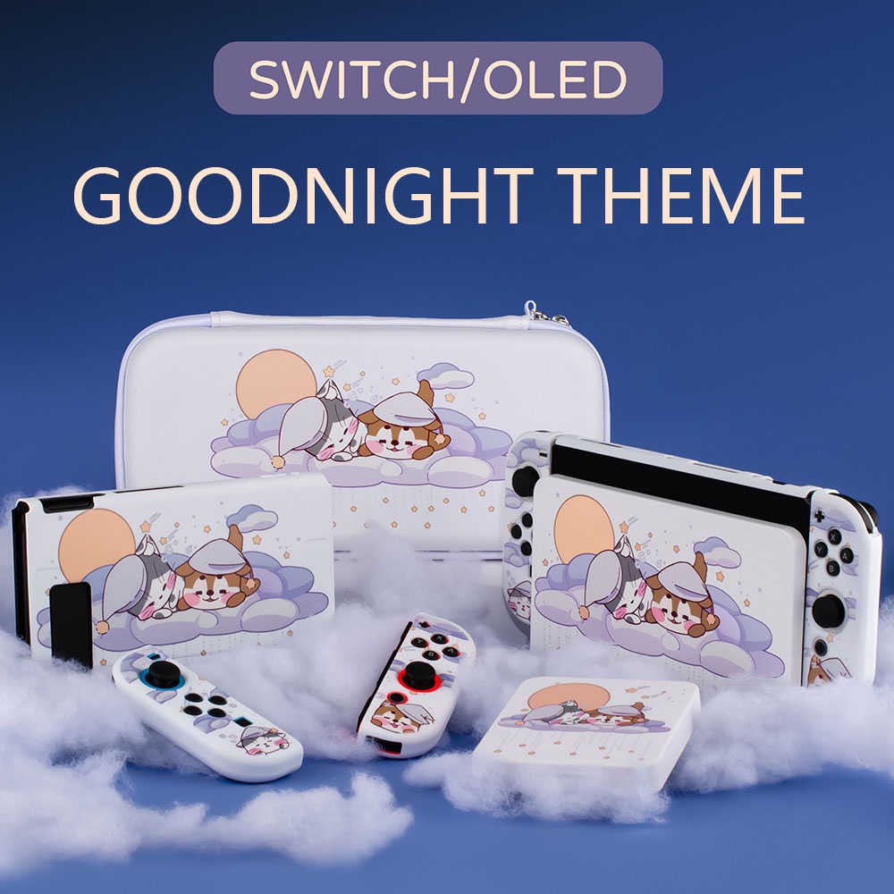 For Nintendo Switch V1 V2 Soft Case Switch OLED Hard Case Cute Cat/dog ...