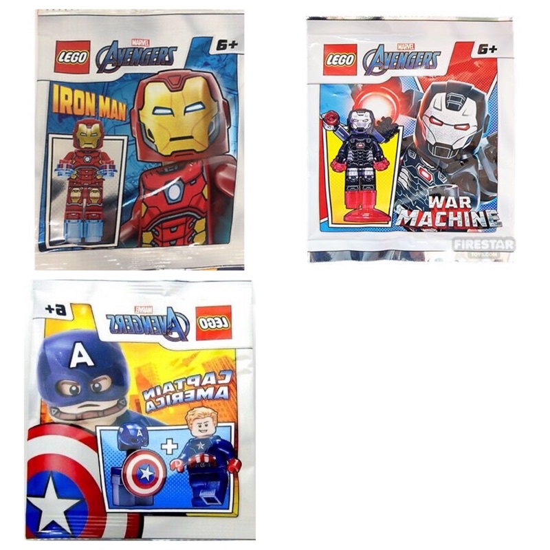 Lego avengers iron discount man and captain america