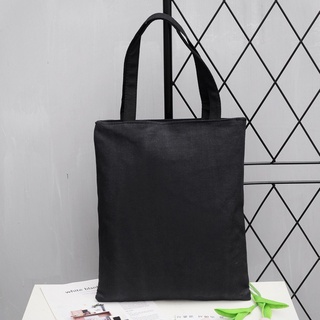 Black school tote bag clearance with zip