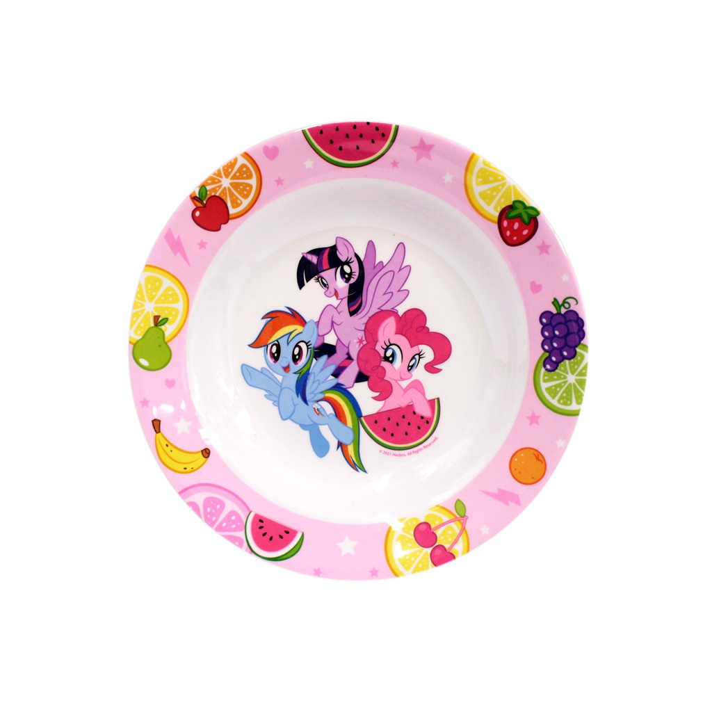 My Little Pony Melamine Plate Bowl Mug Fork Spoon Kitchen Dinner Set Pinggan Mangkuk Cawan Sudu Garpu Set Makan Shopee Singapore