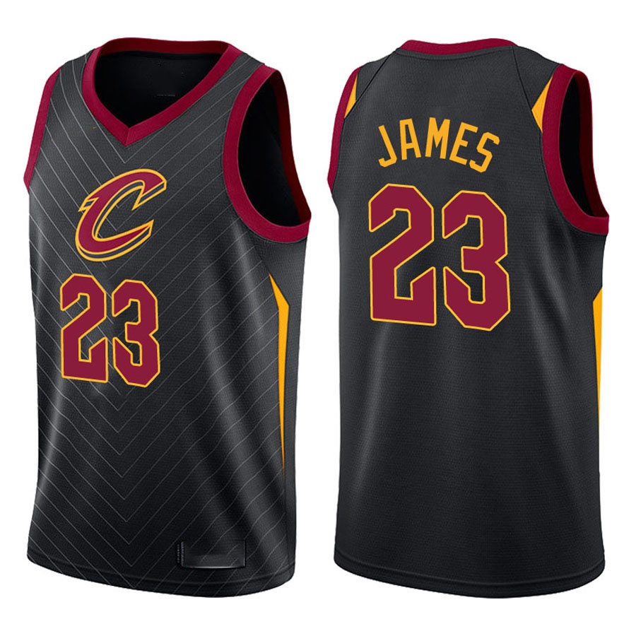 Cleveland Cavaliers No.23 LeBron James Jersey Embroidered Retro