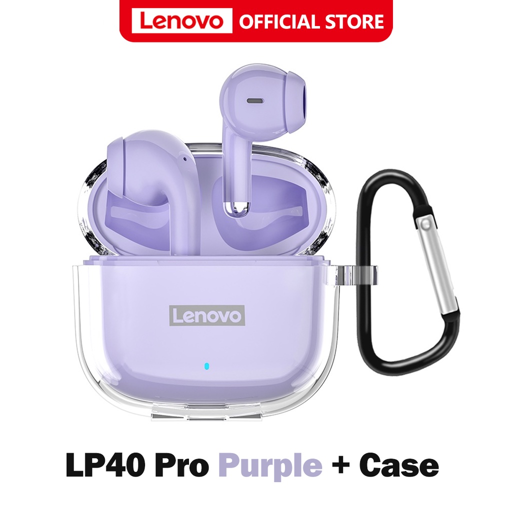 Lenovo Earbuds LP40 Pro / LP40 True wireless Earphone Bluetooth 5.0 Low ...