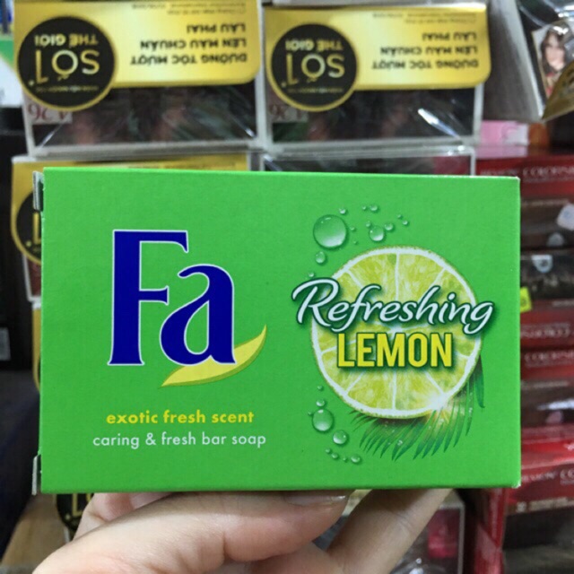 Fa Refreshing Lemon Lump Soap 90g | Shopee Singapore